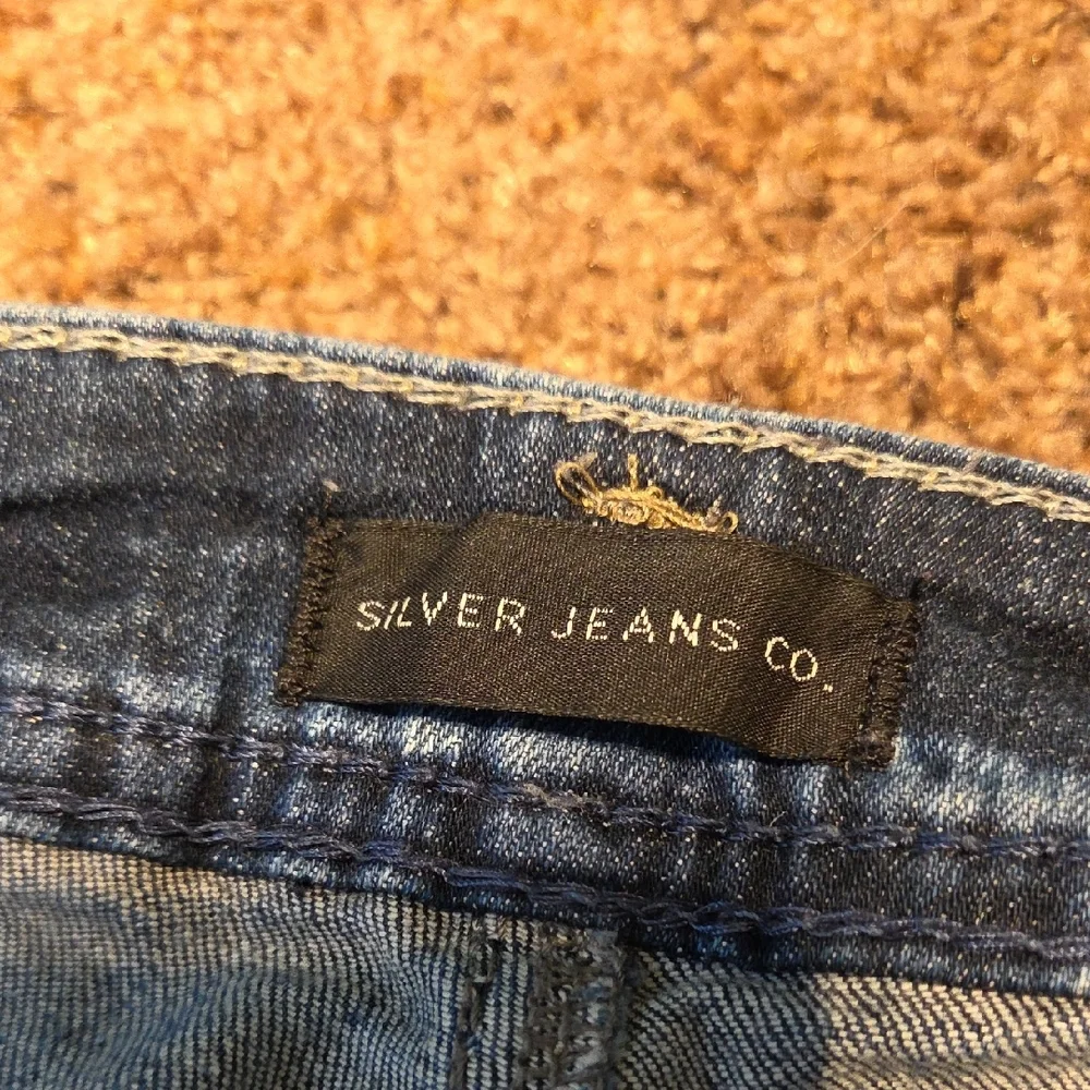 Silver Jeans Women's Blue Skinny Jeans - Picture 2 of 3